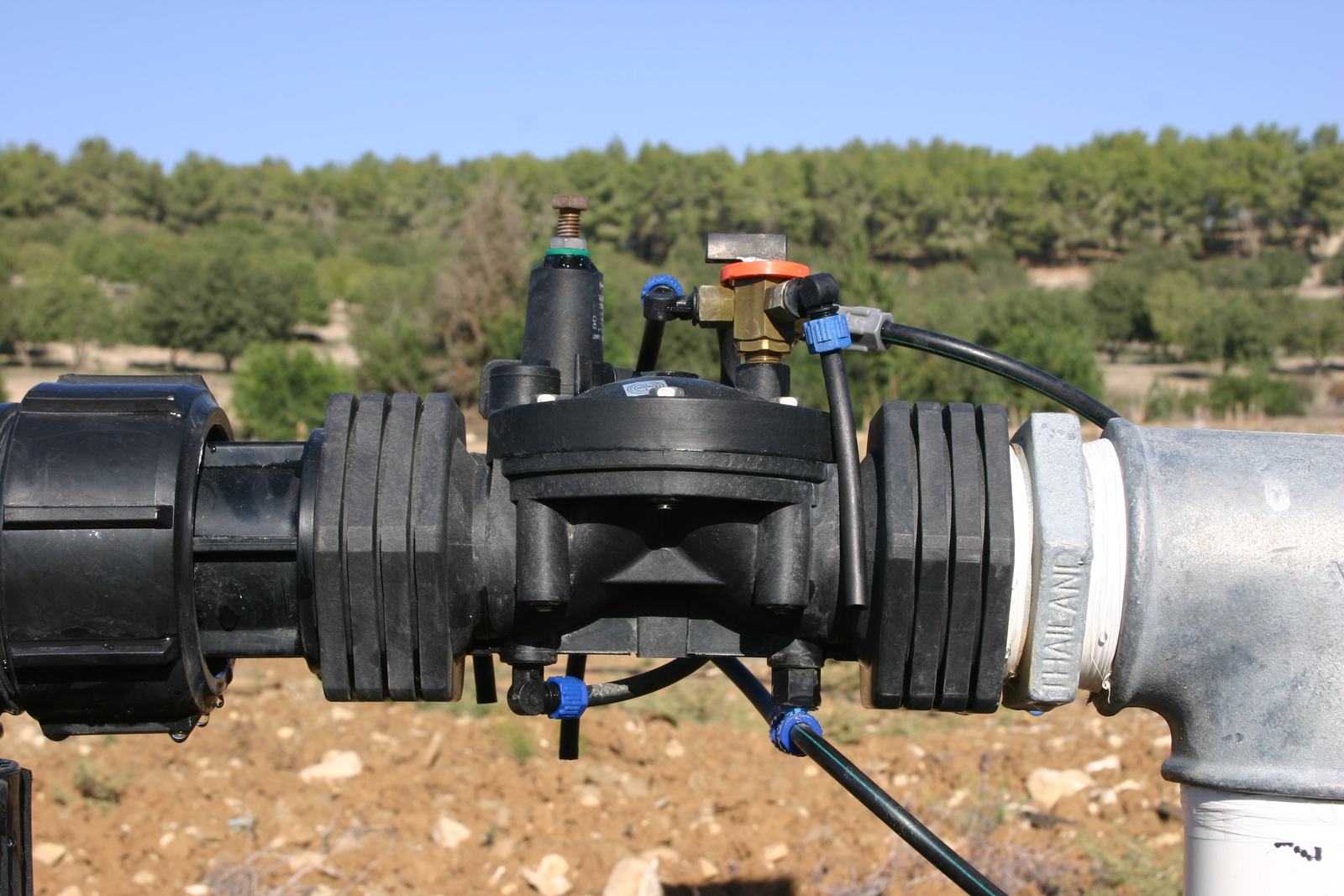 Dorot 75 series reinforced nylon control valves Netafim