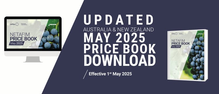 DOWNLOAD THE LATEST NETAFIM AUSTRALIA & NEW ZEALAND PRICE BOOK