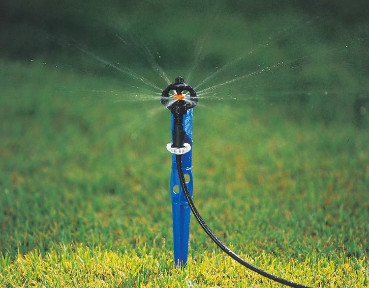 SuperNet Sprinkler irrigation
